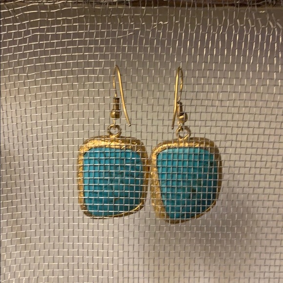 Turquoise Earrings - Picture 2 of 7
